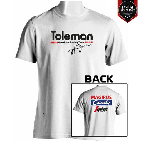 TOLEMAN TG184 RETRO F1 AYRTON SENNA 84 - Racingshirt