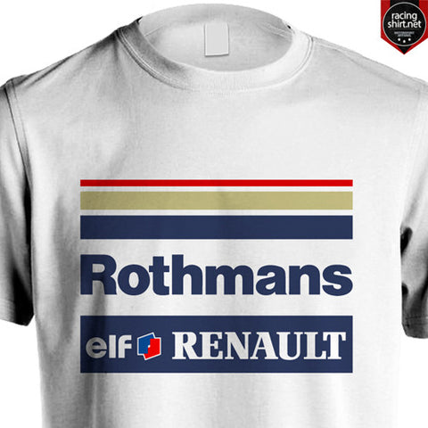 WILLIAMS RENAULT F1 ROTHMANS RACING SENNA HILL - Racingshirt