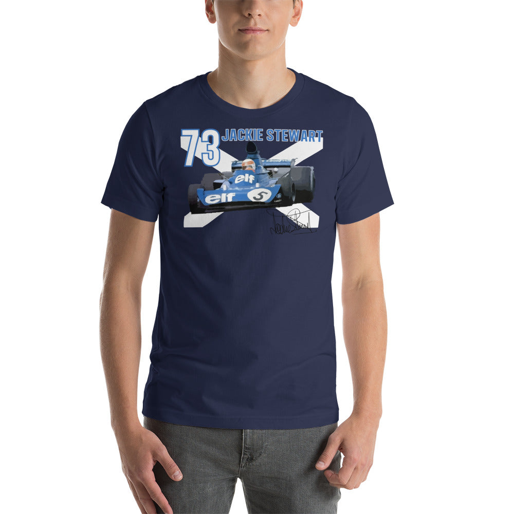 Jackie Stewart Formula 1 Unisex T-Shirt - Racingshirt